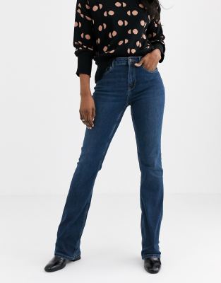 pieces flared jeans