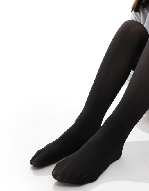 Black fleece tights hotsell