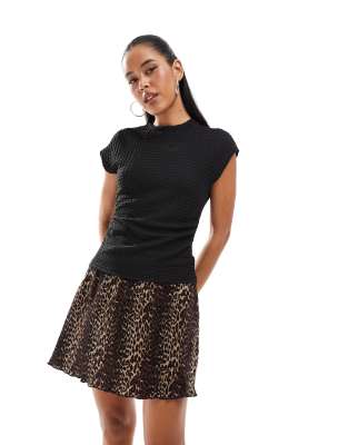 Shop Pieces Flippy Hem Mini Skirt