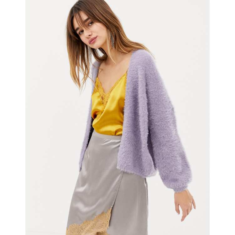 Asos hotsell shaggy cardigan