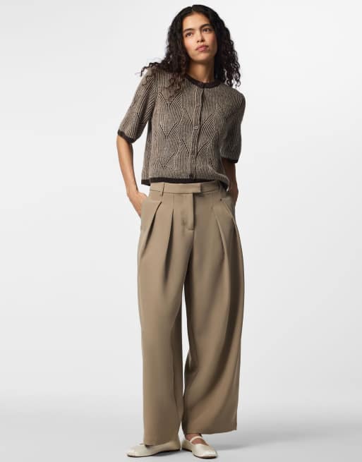 Pieces - Gilet en maille - Fudge, 5 de 7