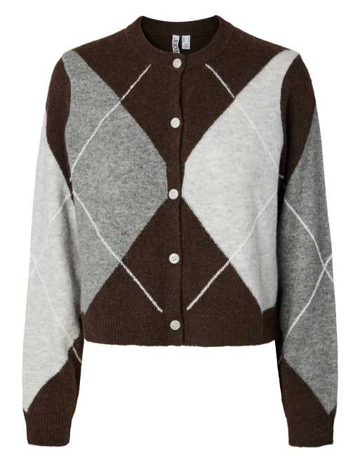 Pieces - Gilet en maille - Fudge, 7 de 7