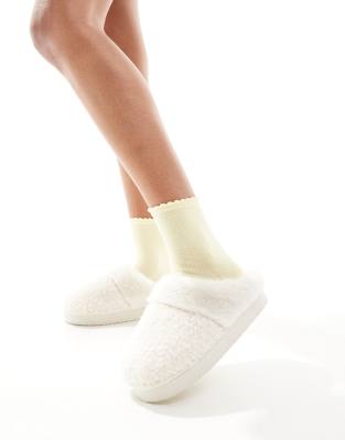 Pieces Glitter Socks In White