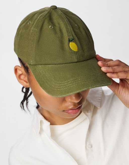 Pieces - Gorra color cebollino