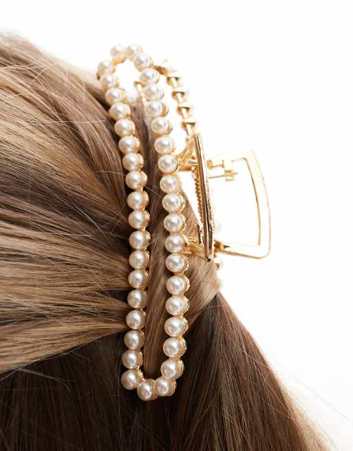 Pince à cheveux - Golden Tentakle - : - en ligne chez BIJOU BRIGITTE