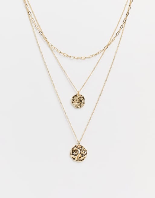 Layered necklace deals asos