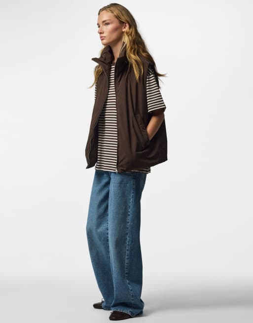 Pieces hemdje in bruin, 5 van 7