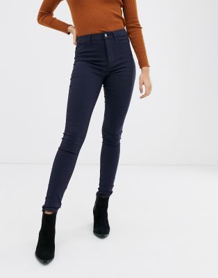 pieces high waist jeggings