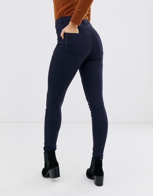 Pieces high sales waist jeggings