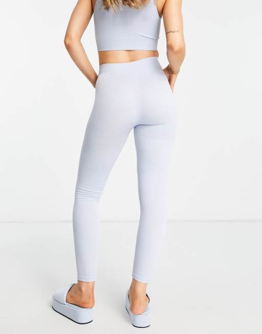 Light blue outlet high waisted leggings