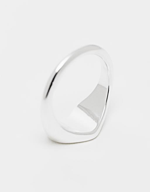 Pieces – Hjärtformad klackring med 18K plätering, 2 av 4