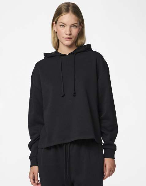 Pieces Hoodie in black - view 1