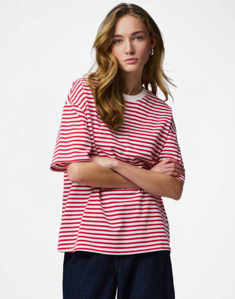 Pieces - Hvid T-shirt - view 1