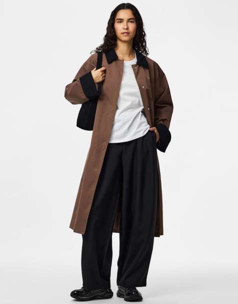 Pieces – Jacke in Coffee-Quartz - view 1
