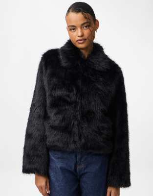 Pieces - Jacke in Schwarz