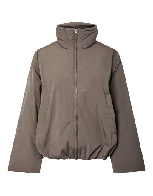 Pieces Jacket in morel1, 7 of 7