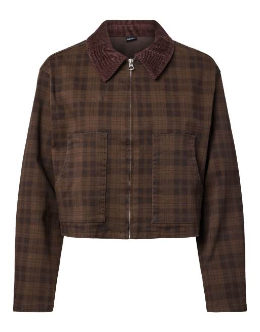 Pieces Jacket in mulch1, 7 of 7
