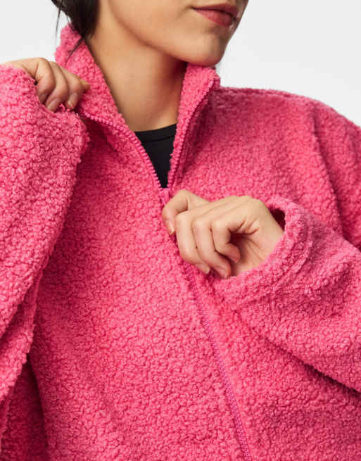 Pieces Jacket in shocking pink1, 4 of 7