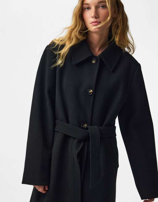 Pieces jas in zwart, 5 van 7