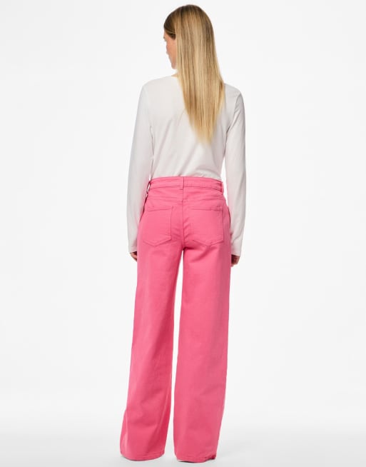 Pieces - Jean ample - Rose, 2 de 5