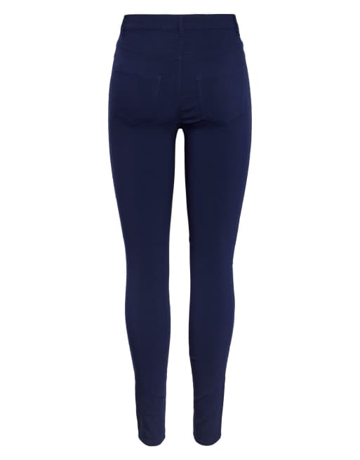 Pieces Jeggings in Marineblau, 6 von 6