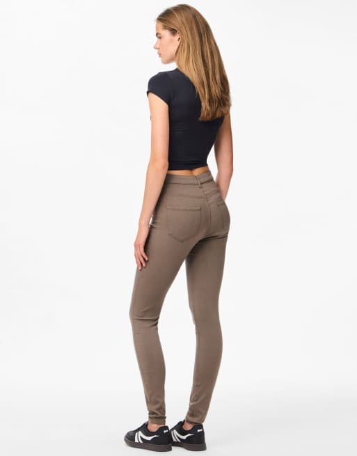 PIECES – Jeggings in Morel, 2 von 6