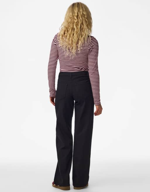 Pieces - Jeggings neri, 2 di 7