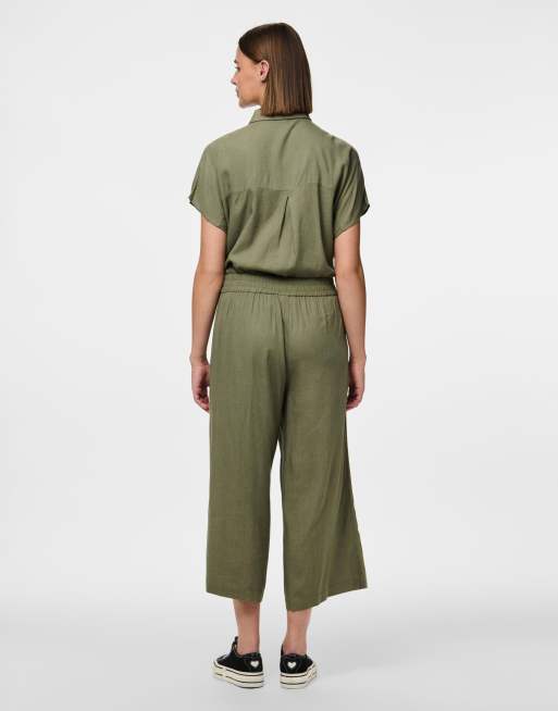 Pieces - Jupe-culotte - Vert, 4 de 4