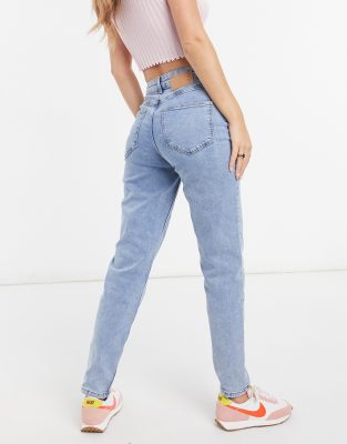 pieces kesia mom jeans