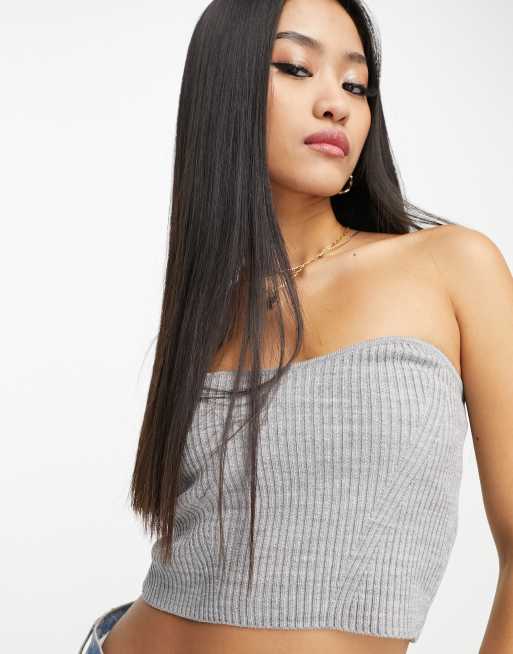 Knitted 2025 bandeau top