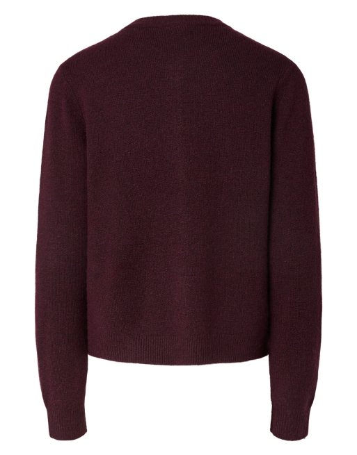 Pieces Knitted cardigan in winetasting1, 7 of 7