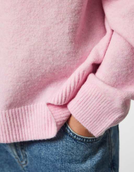Pieces Knitted jumper in roseate spoonbill1, 4 of 7
