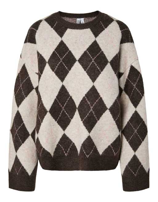 Pieces Knitted pullover in hot fudge1, 7 of 7