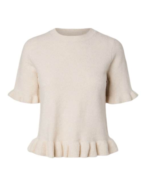 Pieces Knitted top in birch, 5 of 5