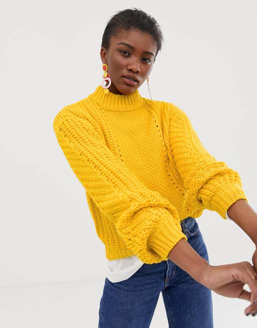 Asos yellow clearance sweater