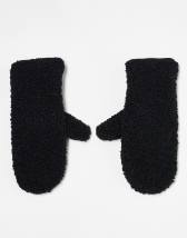 Nike Plush knitted mittens in black | ASOS