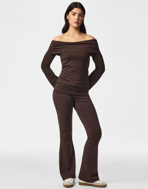 Pieces Leggings in Schokobraun, 5 von 7