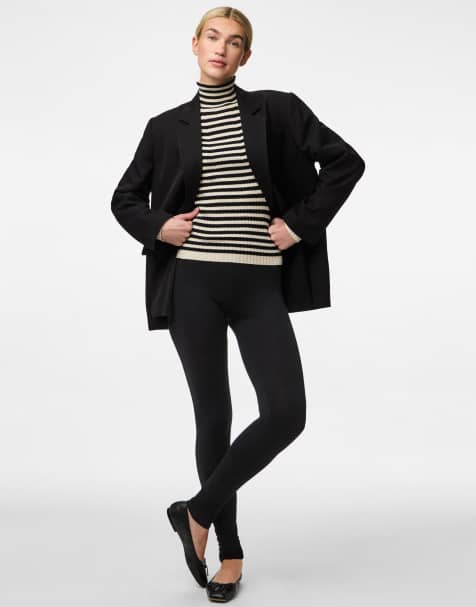 Pieces - Leggings neri - view 1