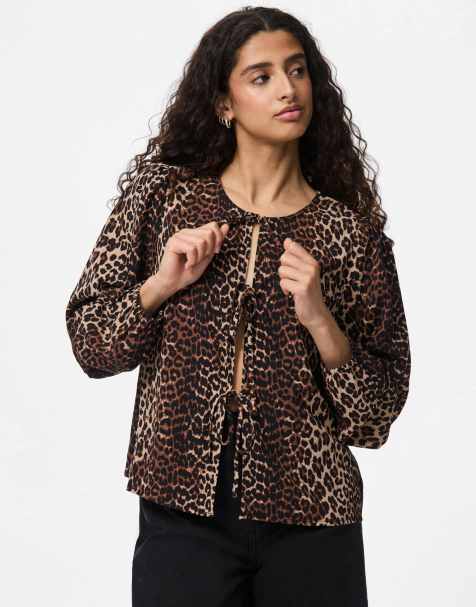 Pieces Long sleeved top in black 1 - view 1