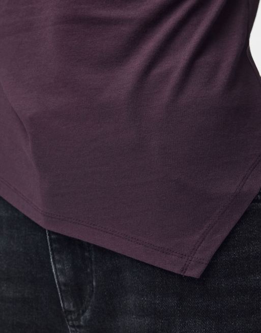 Pieces Long sleeved top in plum perfect1, 5 of 7