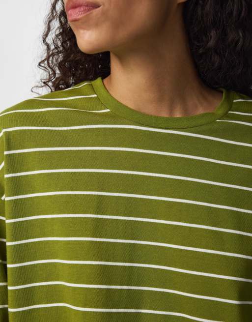 Pieces Long sleeved top in woodbine1, 6 of 7