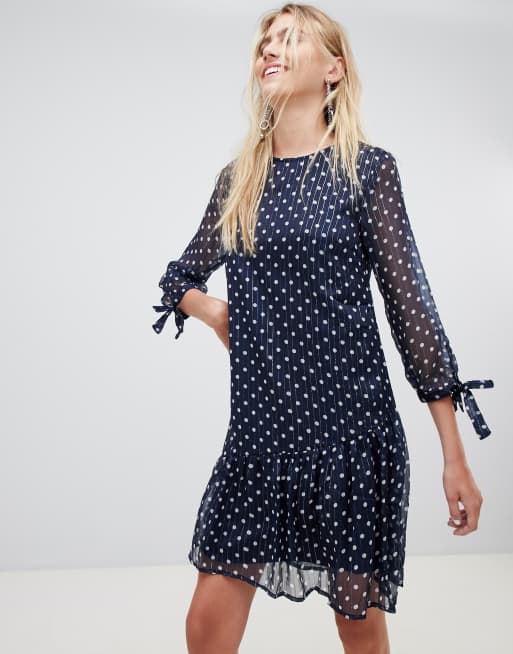 Pieces Malone spotty shift dress | ASOS