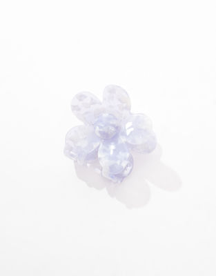 Pieces Marbled Effect Daisy Hair Claw