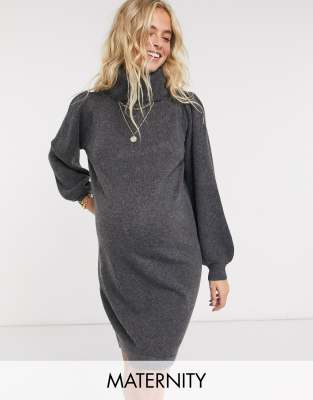 asos maternity jumper dress