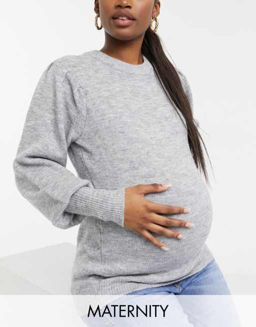 Grey shop maternity sweater