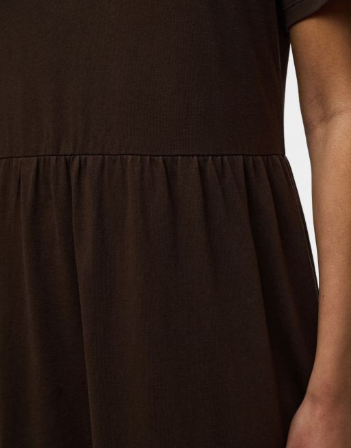 Pieces Maxi dress in hot fudge1, 5 of 7
