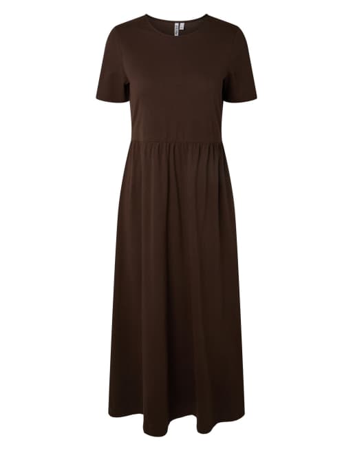Pieces maxi-kjole i hot fudge, 7 af 7