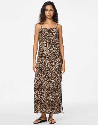 Pieces - Maxikleid in Schwarz