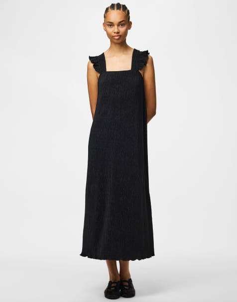 Pieces Midi dress in black - view 1