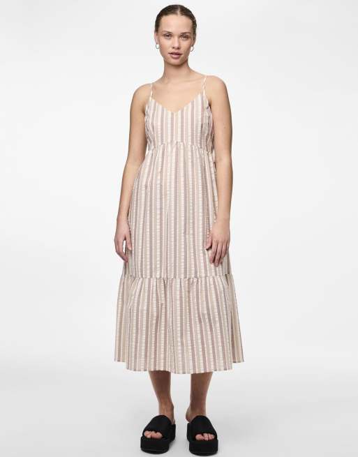 Pieces – Midikleid in Nomad